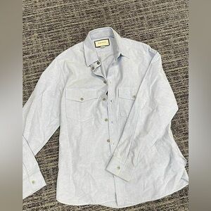 Gucci Sky Blue Casual Button Down Shirt